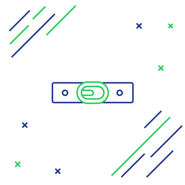 线皮带与按钮钢扣图标图片下载