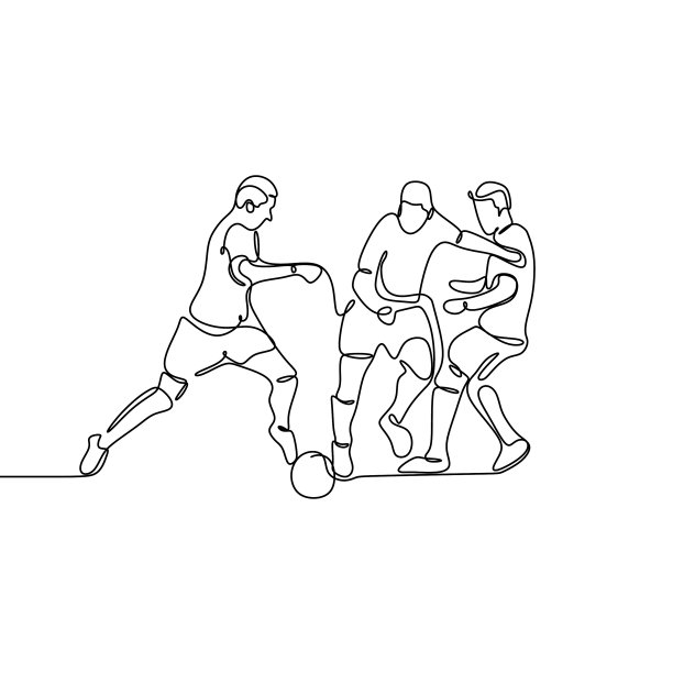 连续线描或单线描图片下载