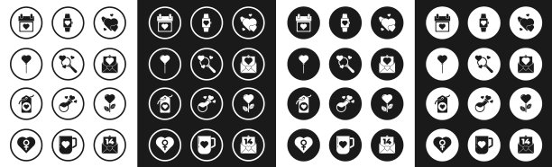 设置心脏搜索心脏和爱情气球的形式图片下载