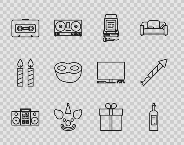 集行家用音响与两个音箱瓶图片下载