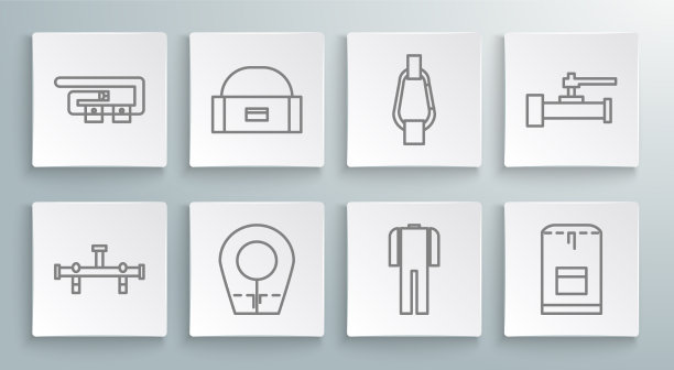 设置流水线歧管箱或箱式容器图片下载