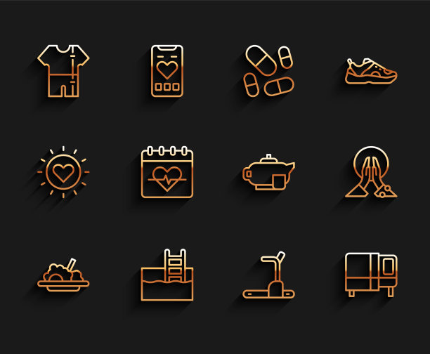 有梯子的健康食品游泳池图片下载