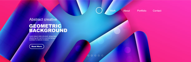 几何形状组成几何抽象图片下载