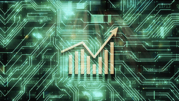 社交媒体增长图表图片下载