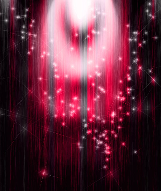 电影或剧院的窗帘上有一些闪光图片下载