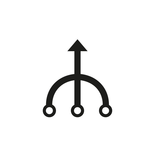 合并箭头图标。经营理念。金融数据技术战略。矢量插图。图片下载