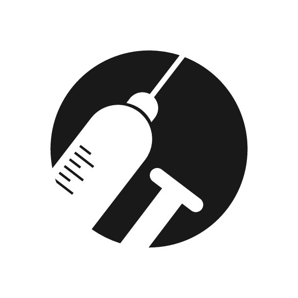 注射标志矢量图片下载