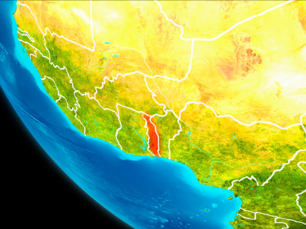 多哥从太空进入地球图片下载