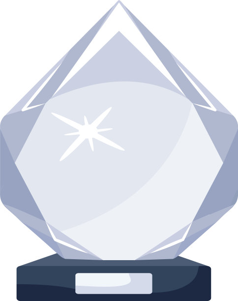 水晶奖杯图片下载