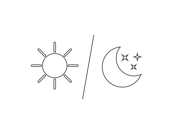 日月图标图片下载