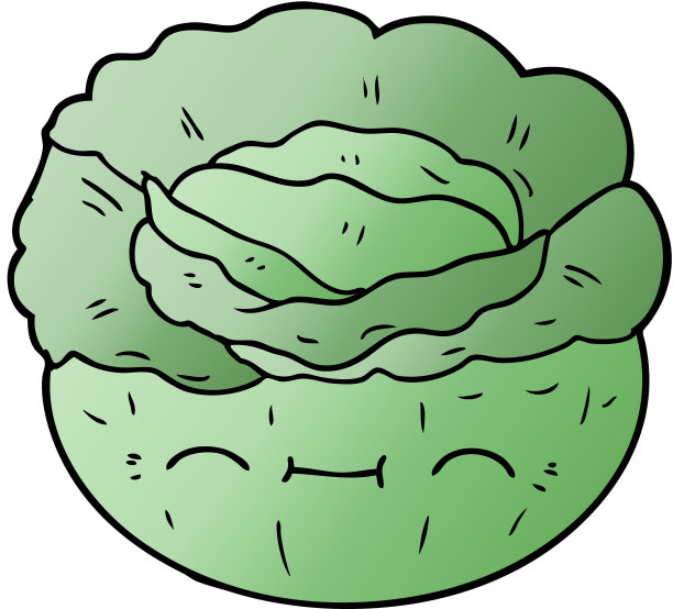 卡通卷心菜图片下载