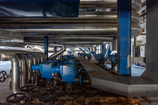 化工厂房管道、输送设备图片下载