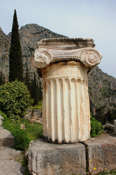 古希腊德尔斐遗址图片下载