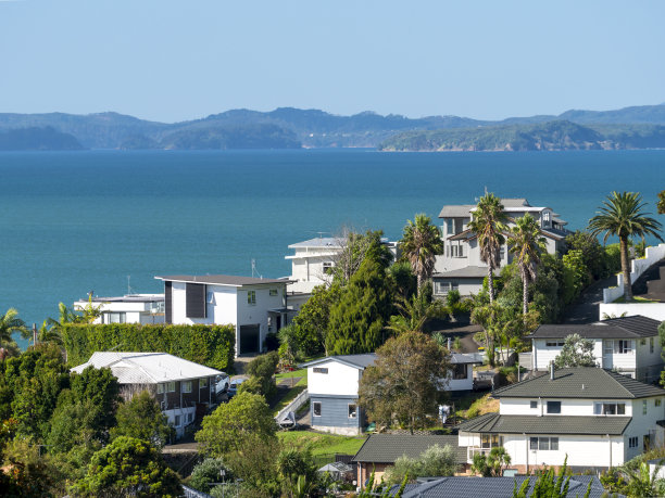 房地产背景-住宅在奥克兰，新西兰图片下载