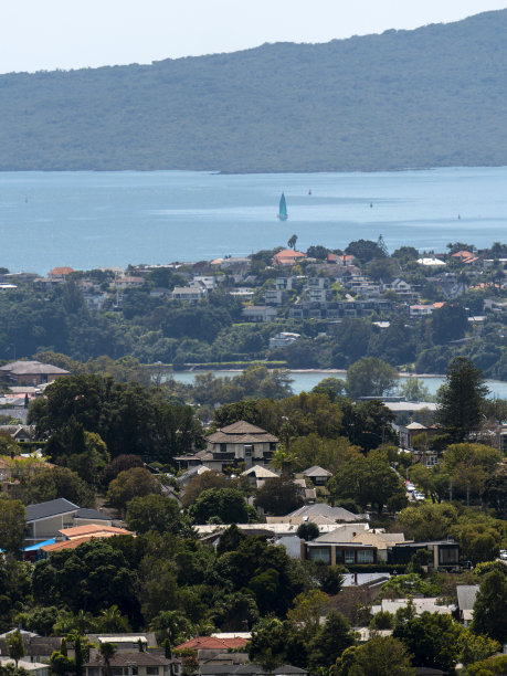 新西兰奥克兰市远景图片下载