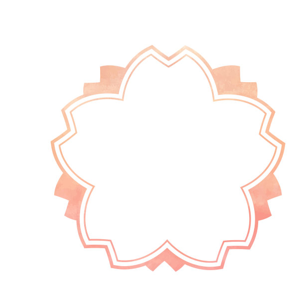 庆祝邮票，图标框12樱花型图片下载