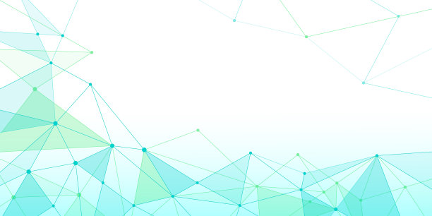 三角形网格装饰背景透明图片下载