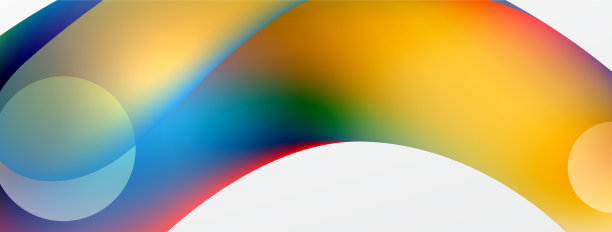 流体抽象背景圆形和圆形图片下载