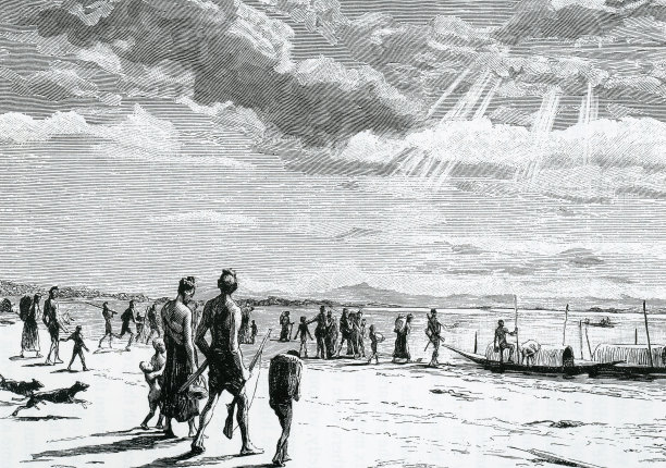 从河流出发，老挝图片下载