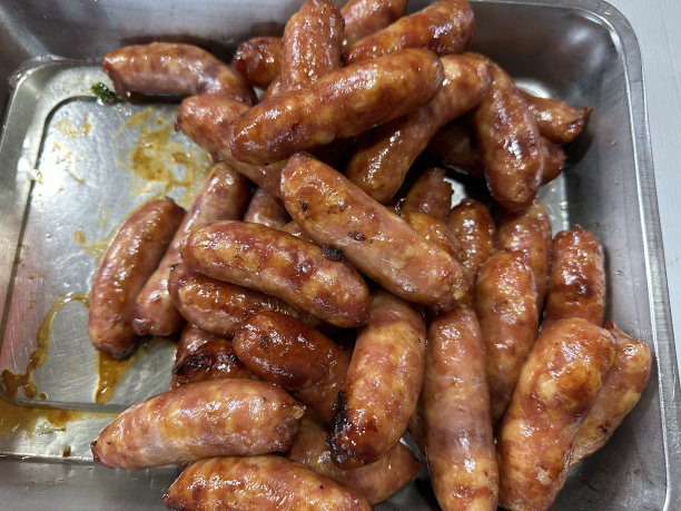 台湾传统猪肉肠图片下载