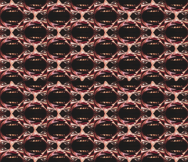 可怕的人特写肖像图案图片下载