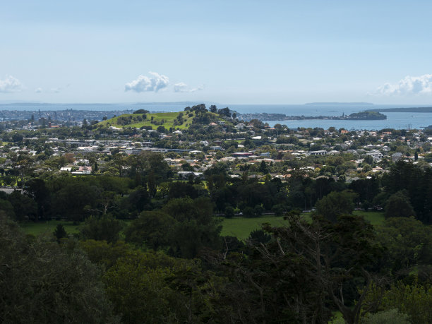 新西兰奥克兰市远景图片下载
