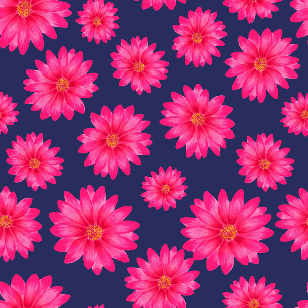 水彩花图案图片下载