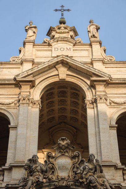 都灵教堂的建筑细节图片下载