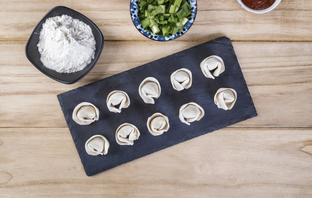 中国传统食品馄饨图片下载