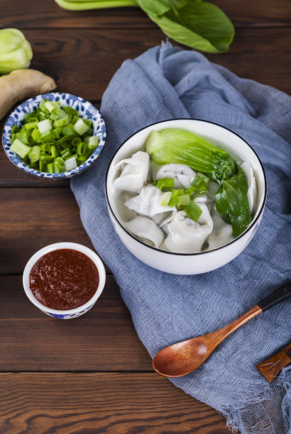 中国传统食品馄饨图片下载