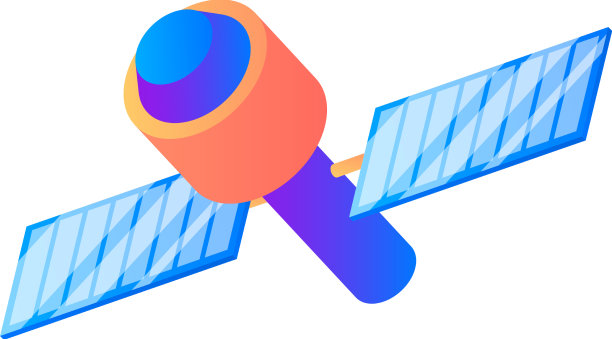 商业空间等距构成图片下载