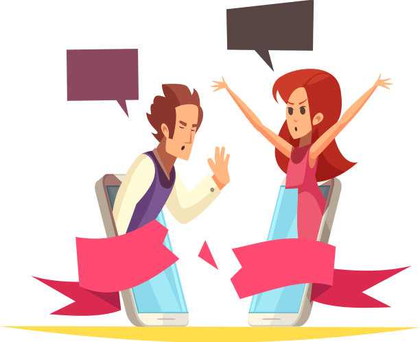 智能手机吵架夫妻作文图片下载