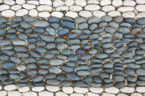 光滑石头的排列图片下载