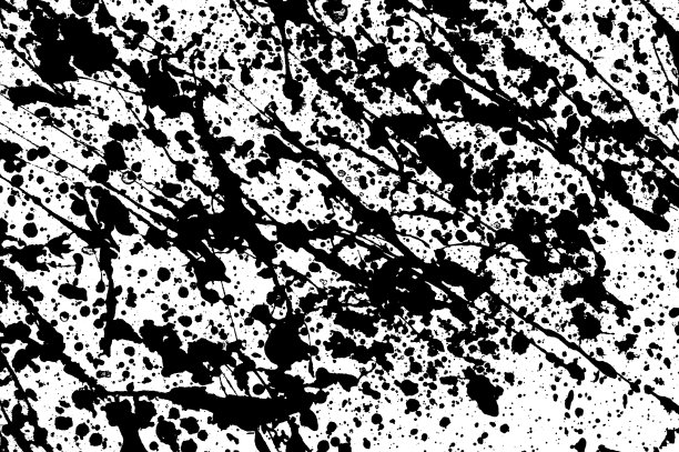 黑白纹理背景，彩色喷绘图片下载