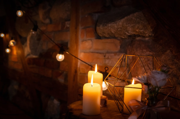 婚礼大厅内部和装饰图片下载