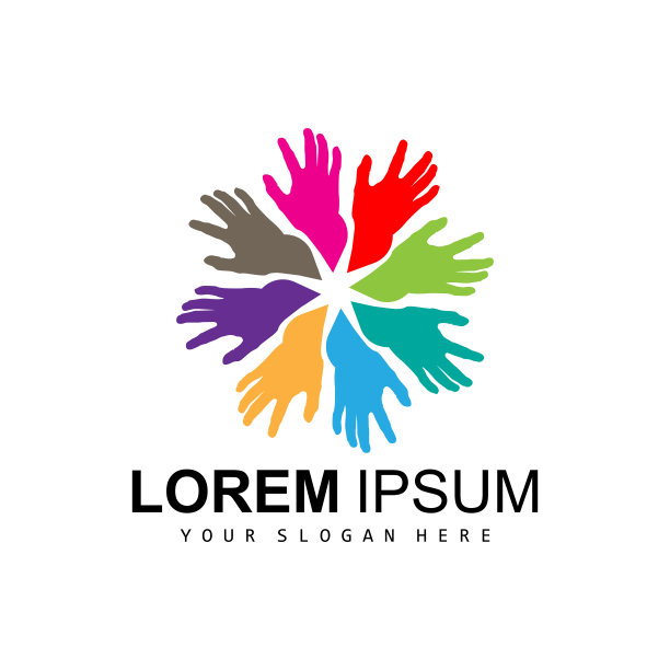 手符号，团队向量，团队公司设计，身体健康，手护理，回收图片下载