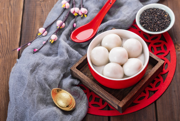 汤圆是元宵节的一道美味图片下载