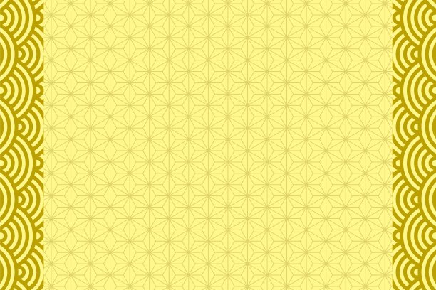 日本图案SEIGAIHA背景材料矢量插图材料图片下载