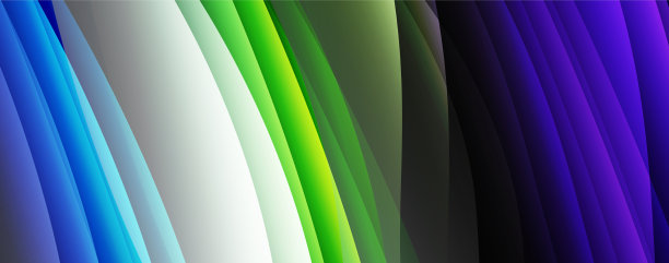 新潮简单的流体色彩梯度抽象图片下载