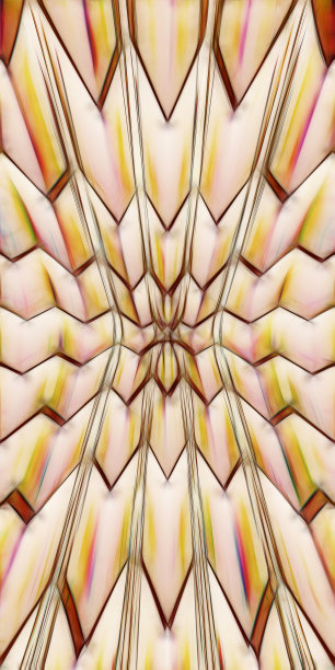 几何雪佛龙图案在棕色和金色的白色背景图片下载