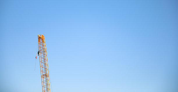 建筑工业机械，拖拉机和推土机显示工作现场图片下载