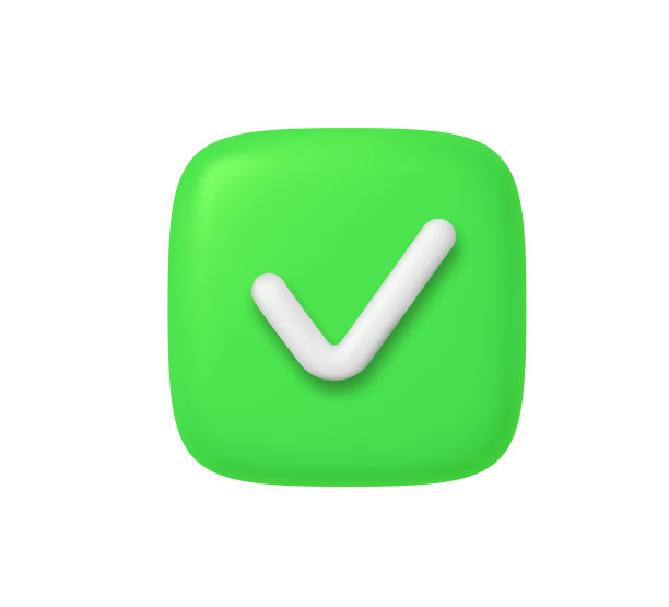 圆形3D对错按钮。绿色是，红色否正确错误标志。选中拒绝、取消、错误、停止、否定、协议批准或信任符号。矢量图图片下载