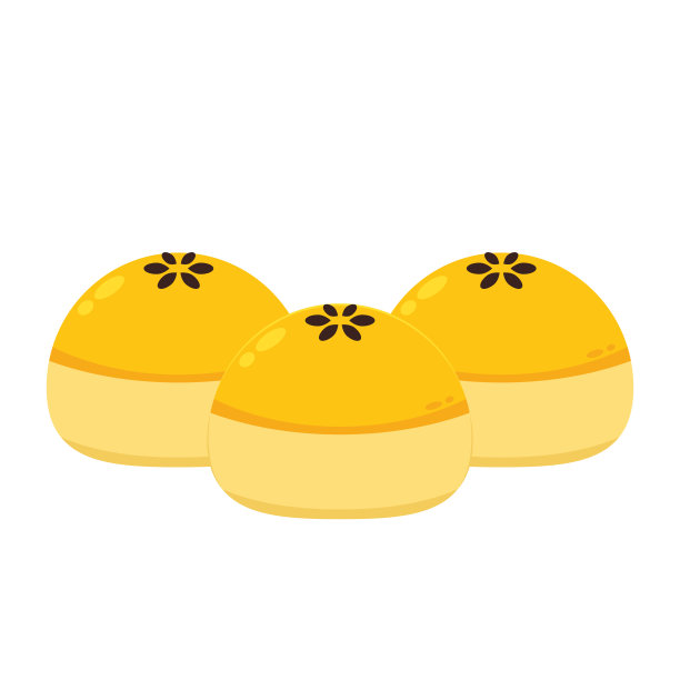 咸蛋熔岩中国糕点，泰国蛋糕，泰国甜点，中国月饼。中秋节甜点。图片下载