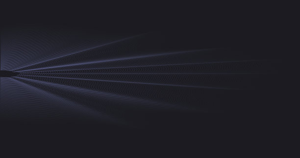 现代抽象的蓝色背景。深蓝色真丝织物窗帘背景。矢量插图。图片下载