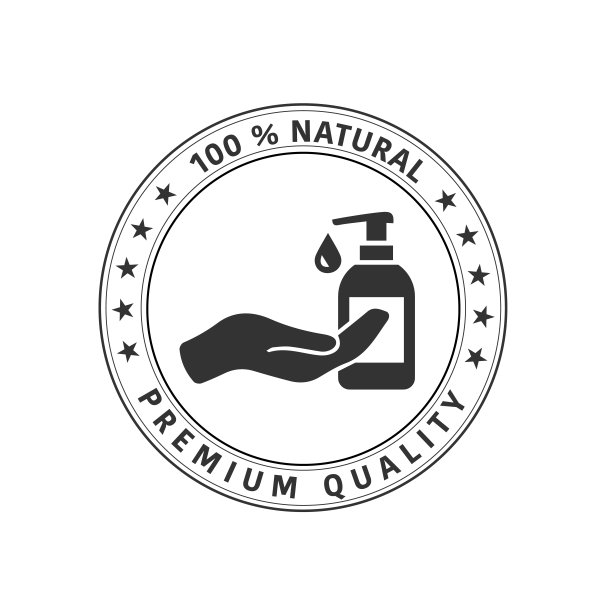 消毒图标，洗手液。酒精消毒剂可以杀死手上的大部分细菌和病毒。消毒瓶，壁挂式容器，液体肥皂图标-库存矢量图片下载