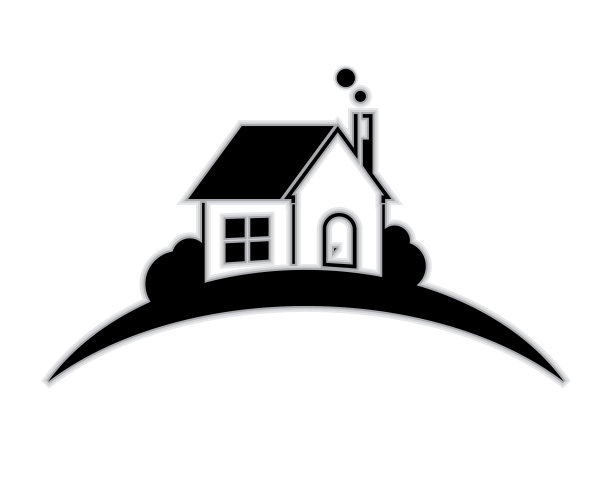 建筑和房地产城市插图。商业演示的抽象背景图片下载