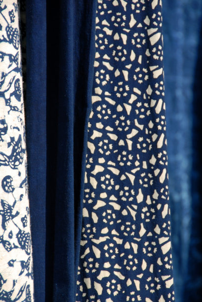 乌镇印花印花布图片下载