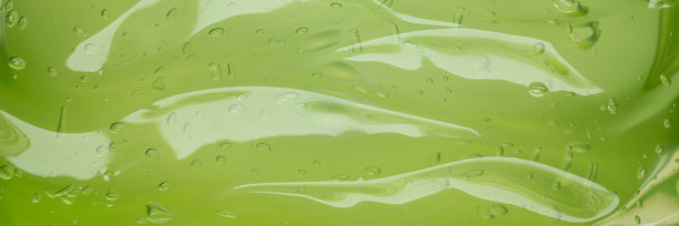 绿色芦荟凝胶特写质地图片下载