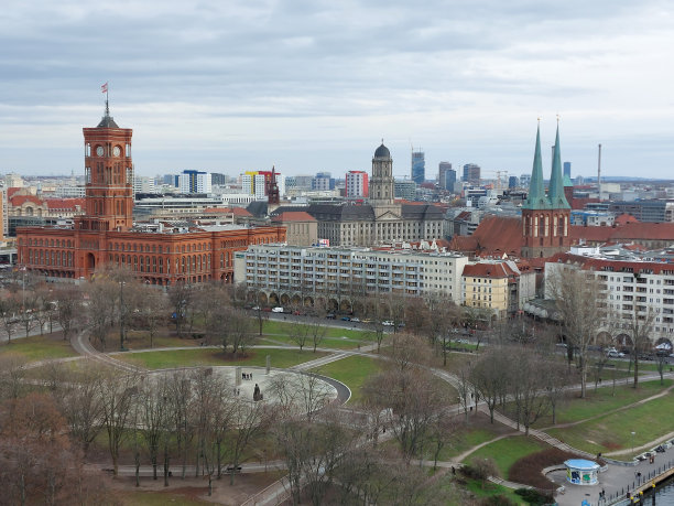 柏林的天际线图片下载