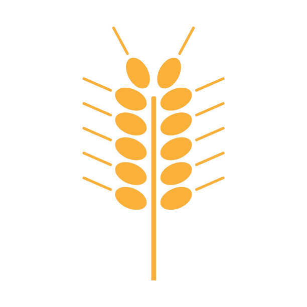 农业小麦标志图片下载